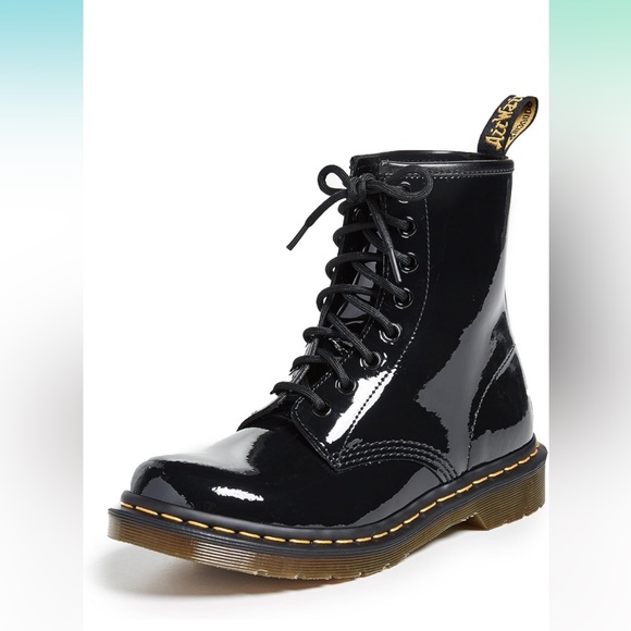 Dr. Martens Women's 1460 Patent Leather Boots - Picture 2 of 7
